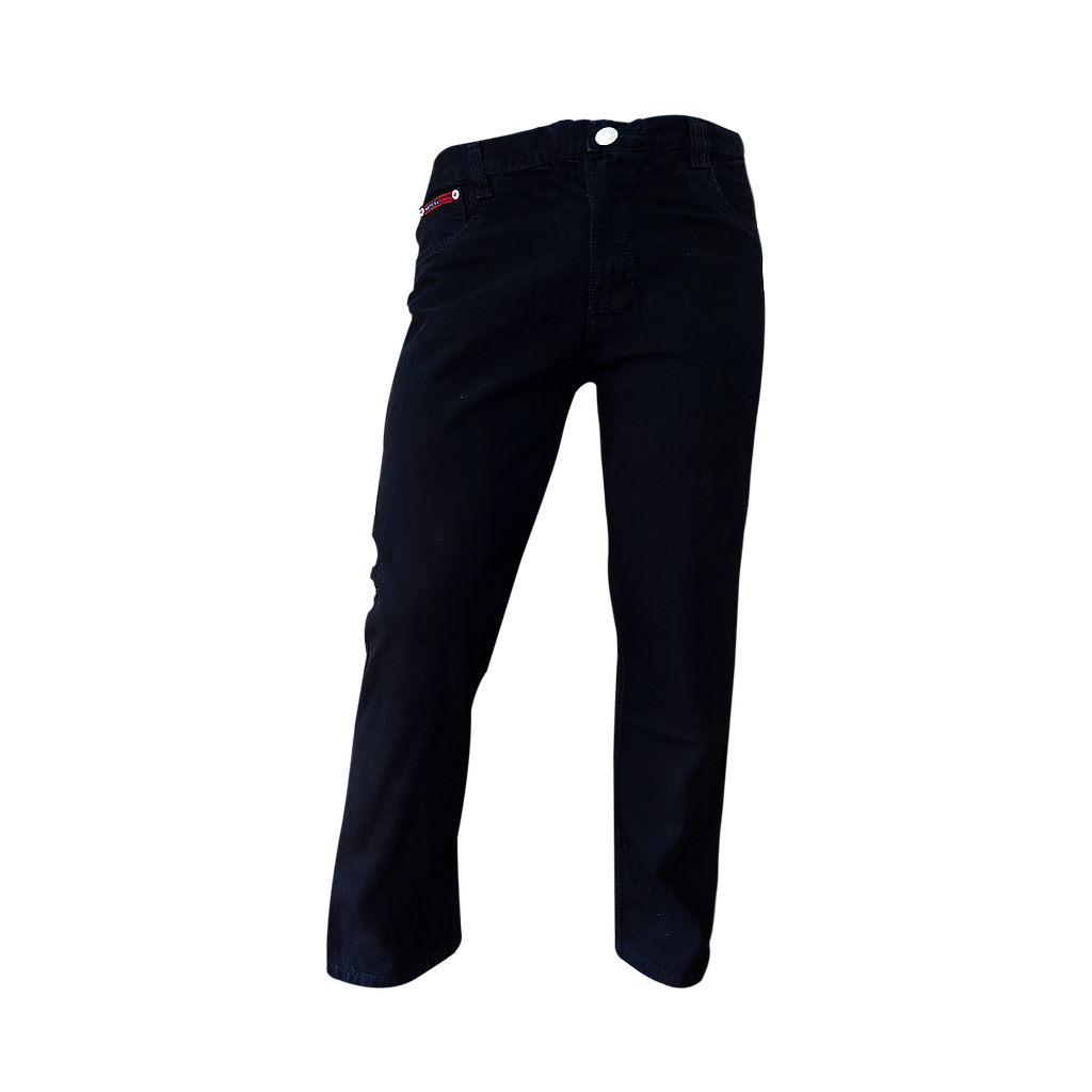 PANTALON HOMBRE JEANS CLASICO ECON-NEGRO MATEUS