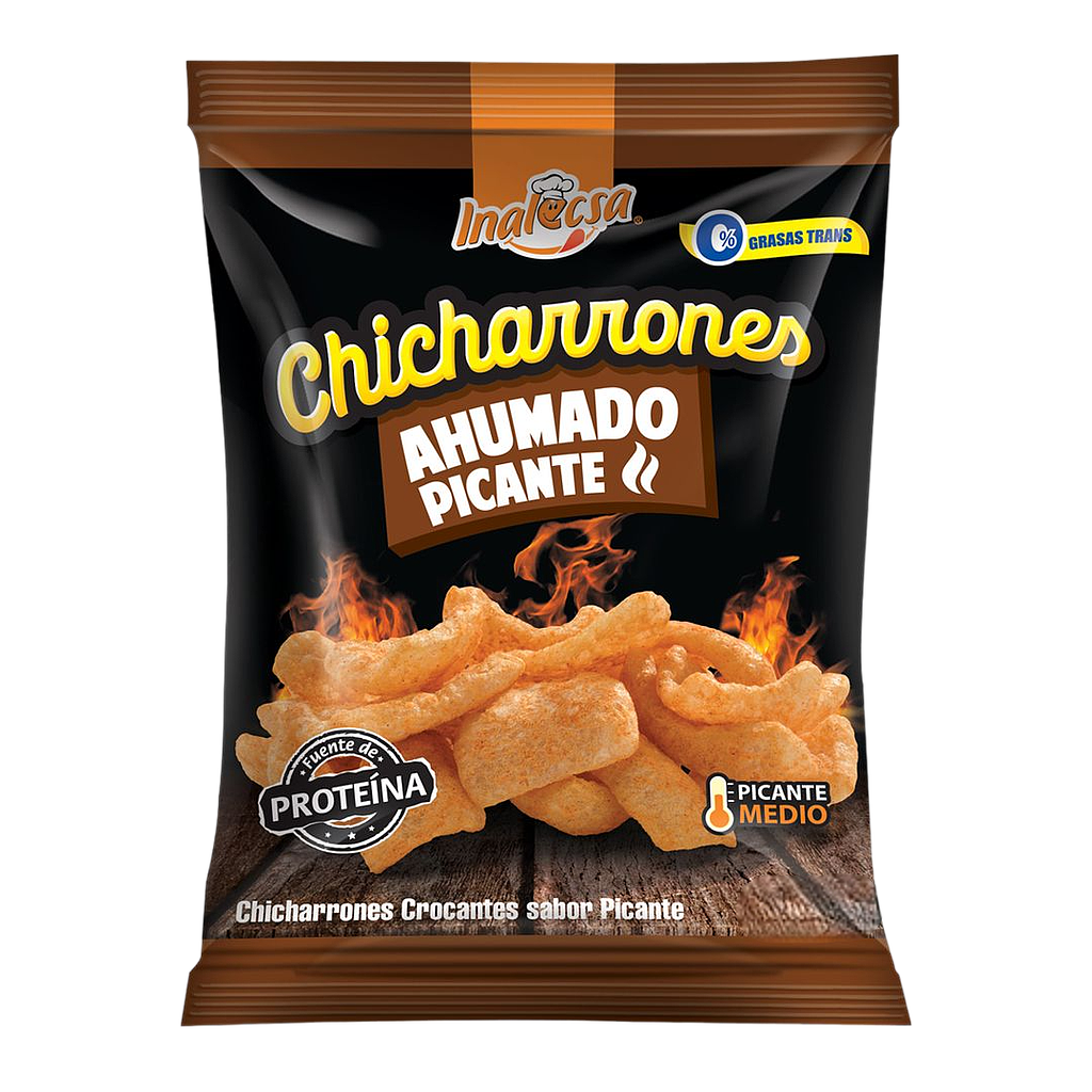 CHICHARRONES AHUMADO PICANTE 15G