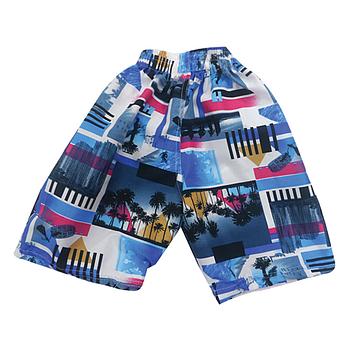 BERMUDA HOMBRE IMPERMEABLE ESTAMPADA OSCAR