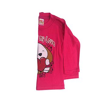 PIJAMA NIÑA BUZO/PANT ESTAMP LUPE HERLOM