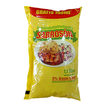 ACEITE SABROSON FUNDA 1LT/12
