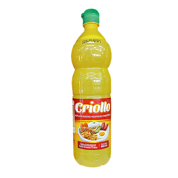 ACEITE  CRIOLLO VEGETAL  900ML/15