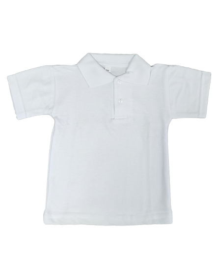 camiseta polo blanca