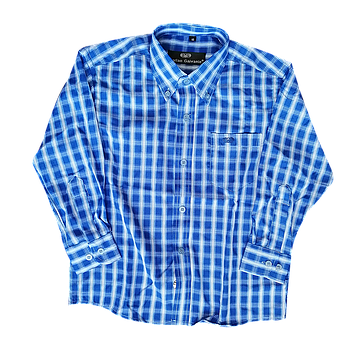 CAMISA NIÑO  CUADROS M/C GAIVANLE