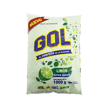 GOL DETERGENTE POLVO LIMON 1000G 20