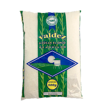 AZUCAR VALDEZ BLANCO 1/2KG X 25KG/50