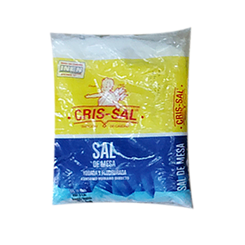 SAL CRIS- SAL FUNDA 1/2KG/50