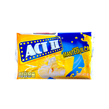 ACT ll CANGUIL SABOR A MANTEQUILLA  FDA 80G18